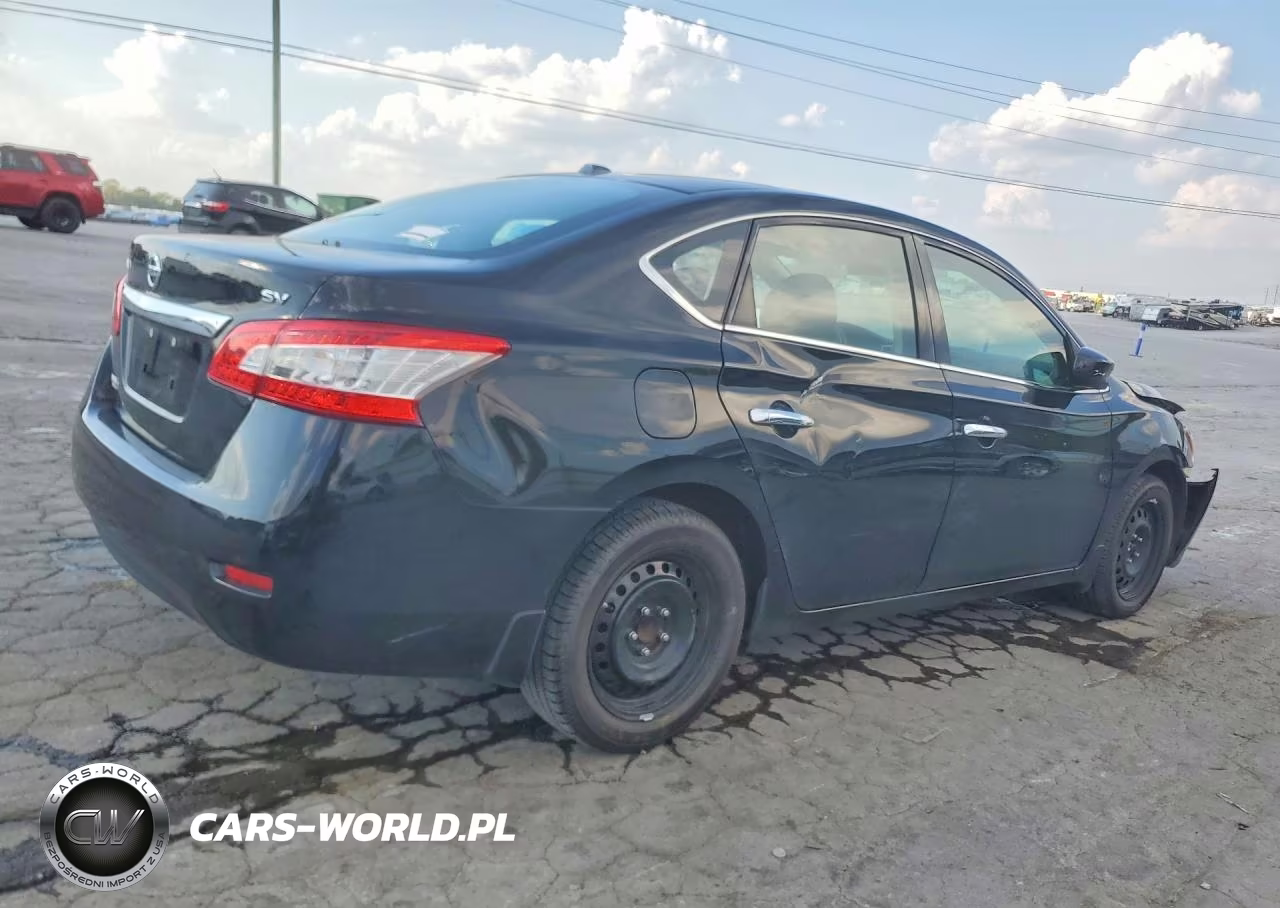 2015 Nissan Sentra Sv VIN:3N1AB7AP8FY306352 - 3