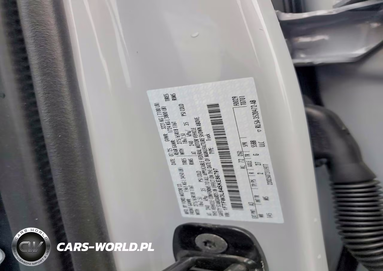 2025 Ford F150 Xlt VIN:1FTFW3L84SKE86797 - 12