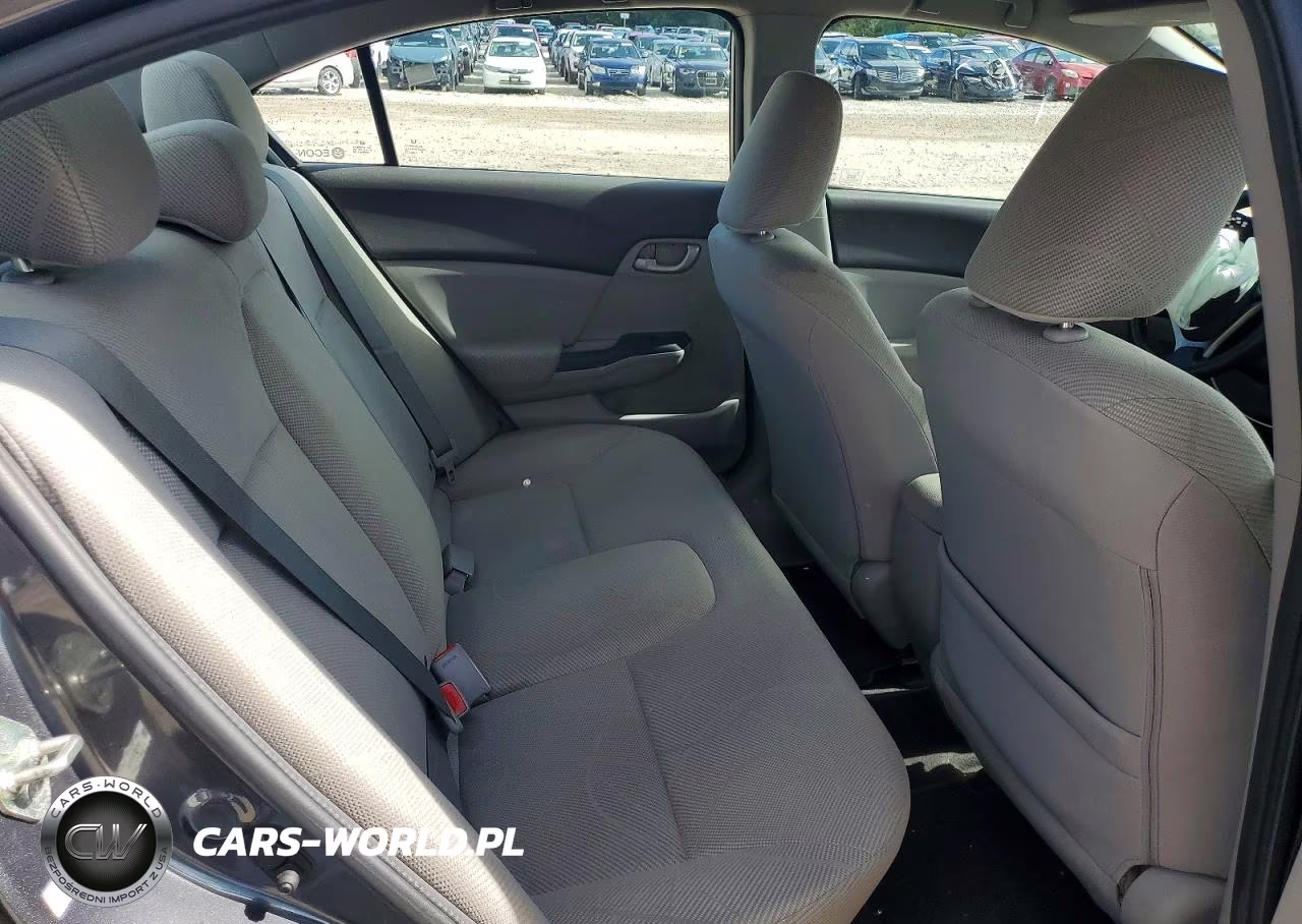 2012 Honda Civic Lx VIN:2HGFB2F54CH572029 - 10