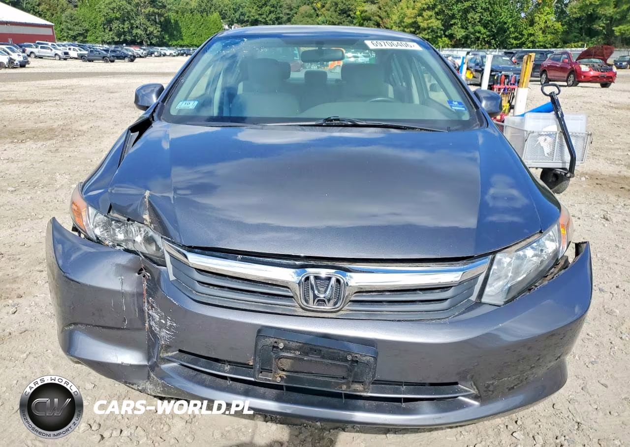 2012 Honda Civic Lx VIN:2HGFB2F54CH572029 - 5