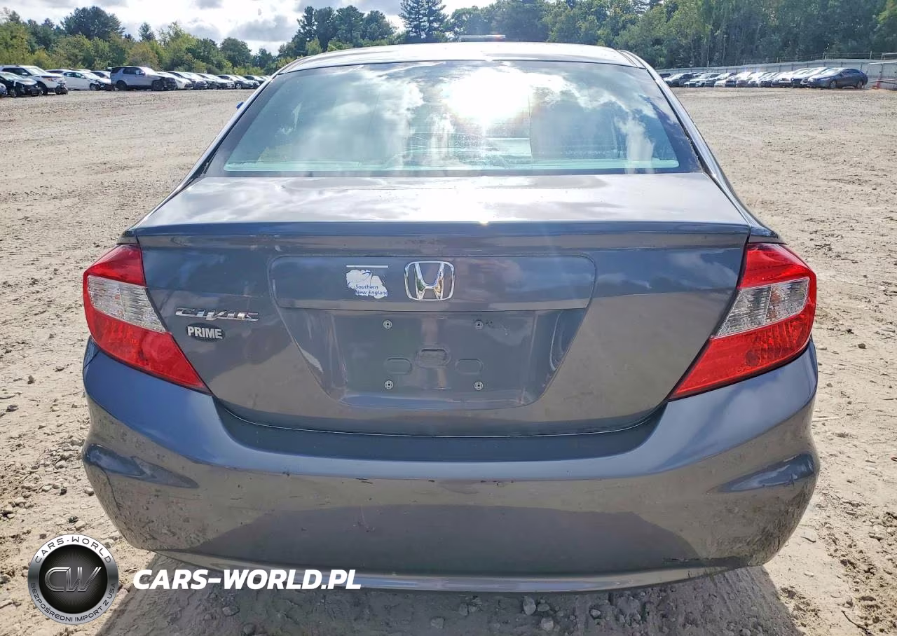 2012 Honda Civic Lx VIN:2HGFB2F54CH572029 - 6