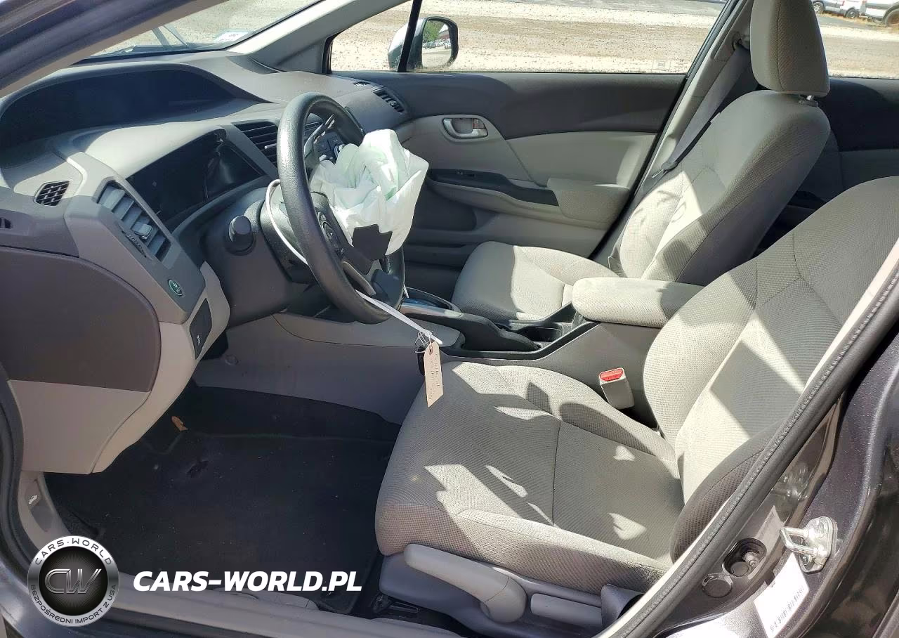 2012 Honda Civic Lx VIN:2HGFB2F54CH572029 - 7