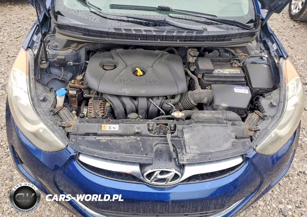 2013 Hyundai Elantra Gls VIN:KMHDH4AE2DU485263 - 11