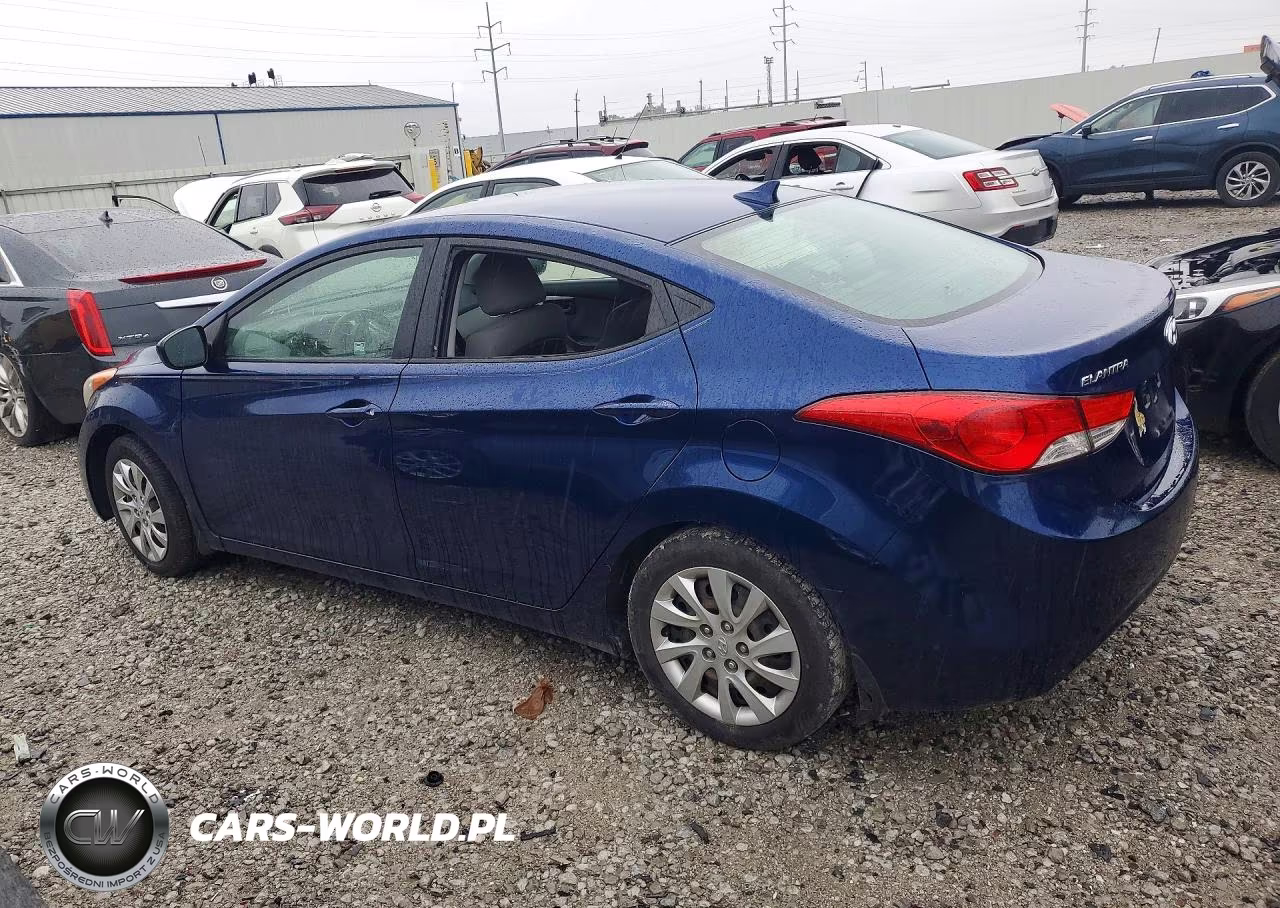 2013 Hyundai Elantra Gls VIN:KMHDH4AE2DU485263 - 2
