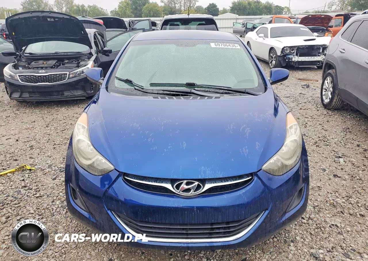 2013 Hyundai Elantra Gls VIN:KMHDH4AE2DU485263 - 5