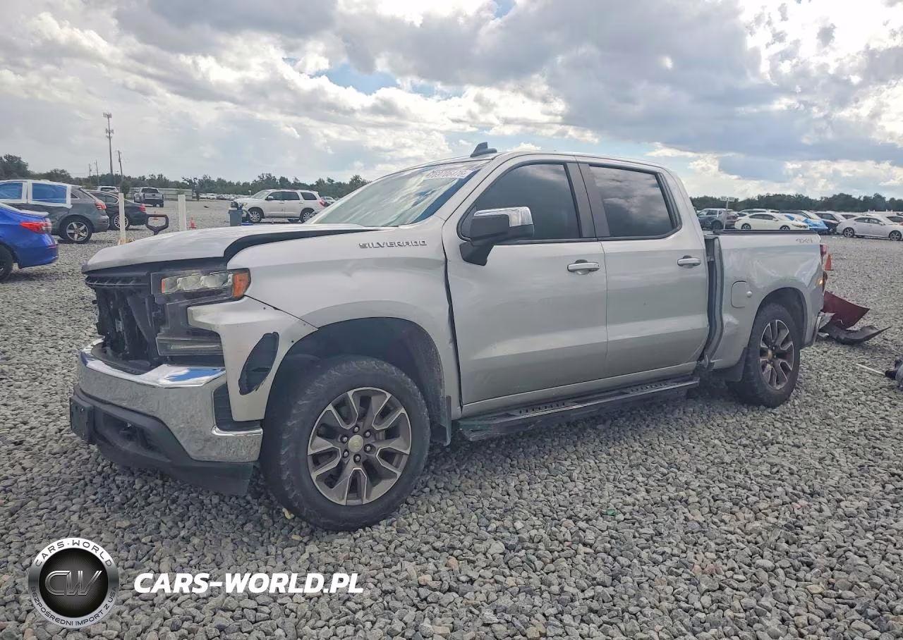 2019 Chevrolet Silverado K1500 Lt VIN:1GCUYDED4KZ130357 - 1