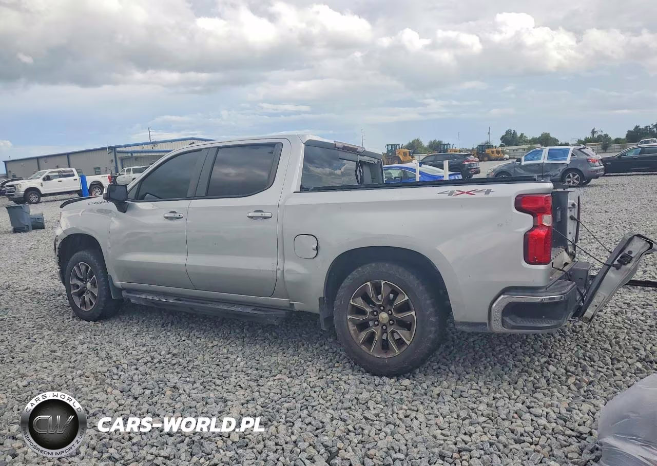 2019 Chevrolet Silverado K1500 Lt VIN:1GCUYDED4KZ130357 - 2