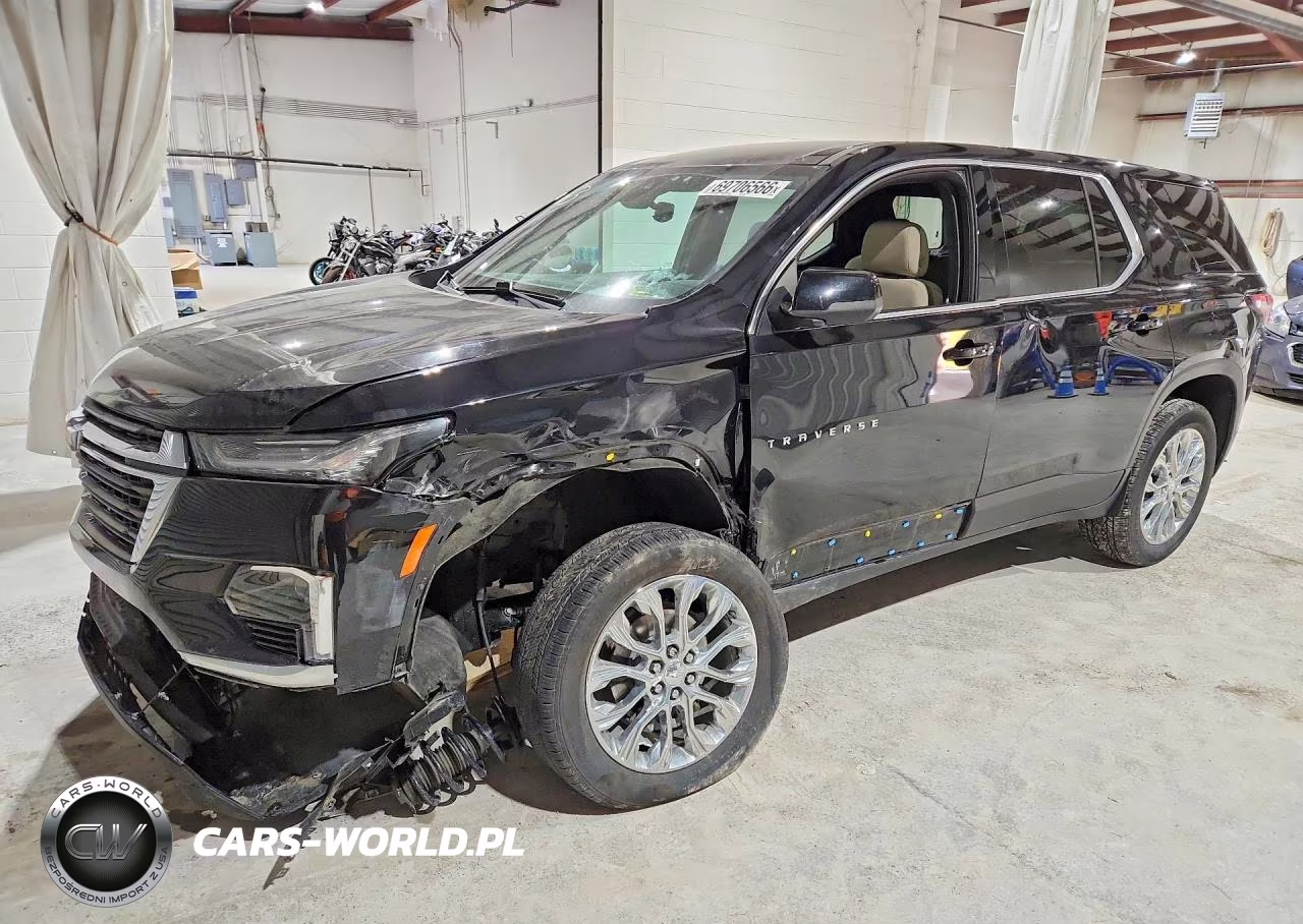 2023 Chevrolet Traverse Ls VIN:1GNEVFKW3PJ256916 - 1