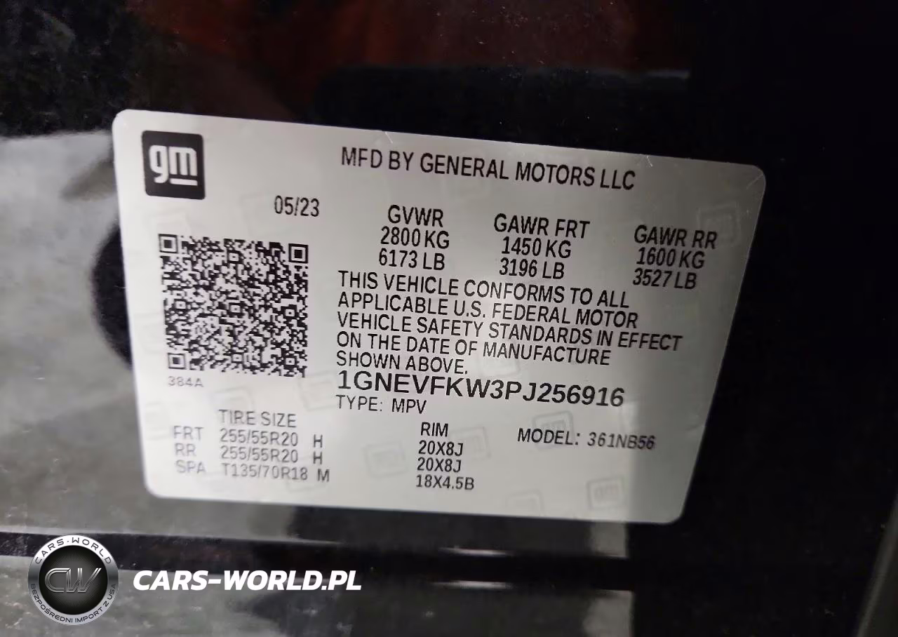 2023 Chevrolet Traverse Ls VIN:1GNEVFKW3PJ256916 - 13