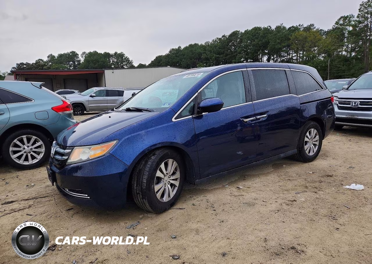 2015 Honda Odyssey Exl VIN:5FNRL5H66FB112803 - 1