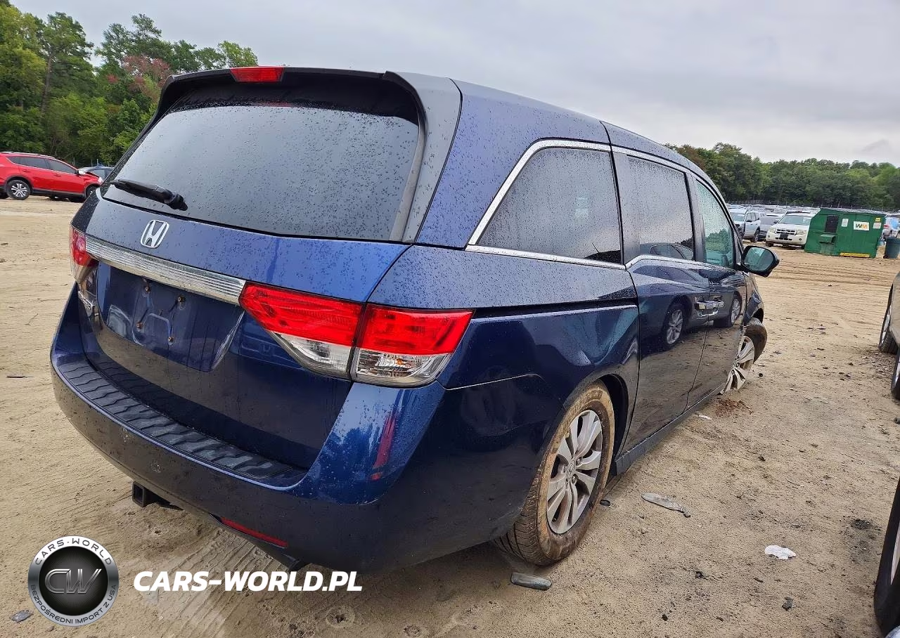 2015 Honda Odyssey Exl VIN:5FNRL5H66FB112803 - 3