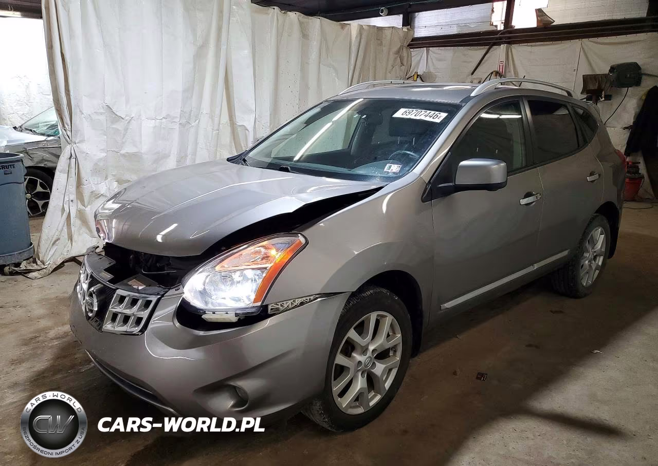 2012 Nissan Rogue S VIN:JN8AS5MV9CW382861 - 1