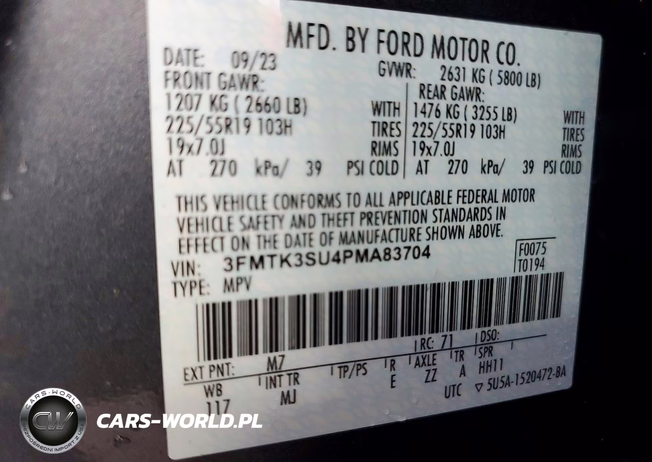 2023 Ford Mustang Mach-E Premium VIN:3FMTK3SU4PMA83704 - 14