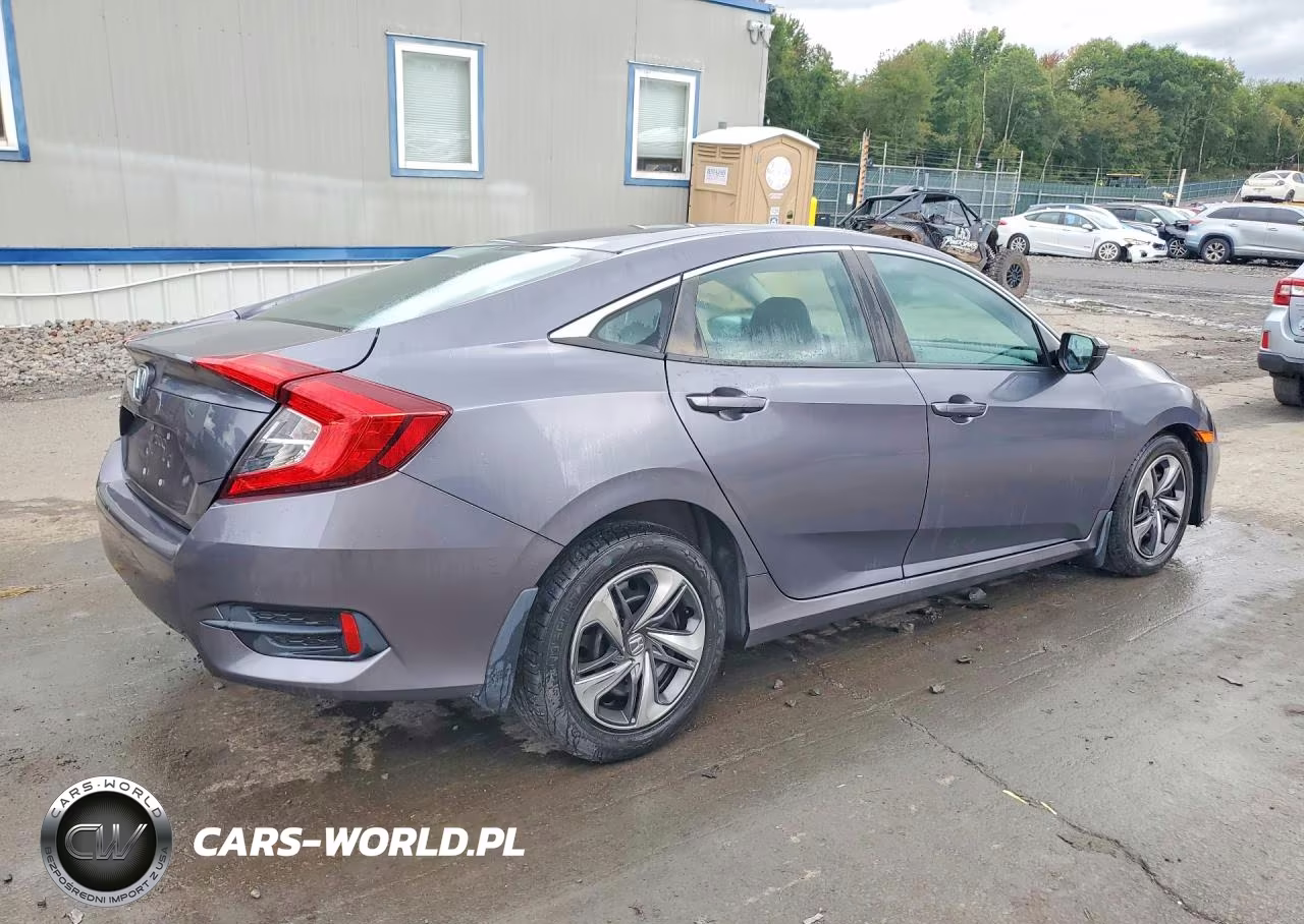 2020 Honda Civic Lx VIN:2HGFC2F65LH601785 - 3