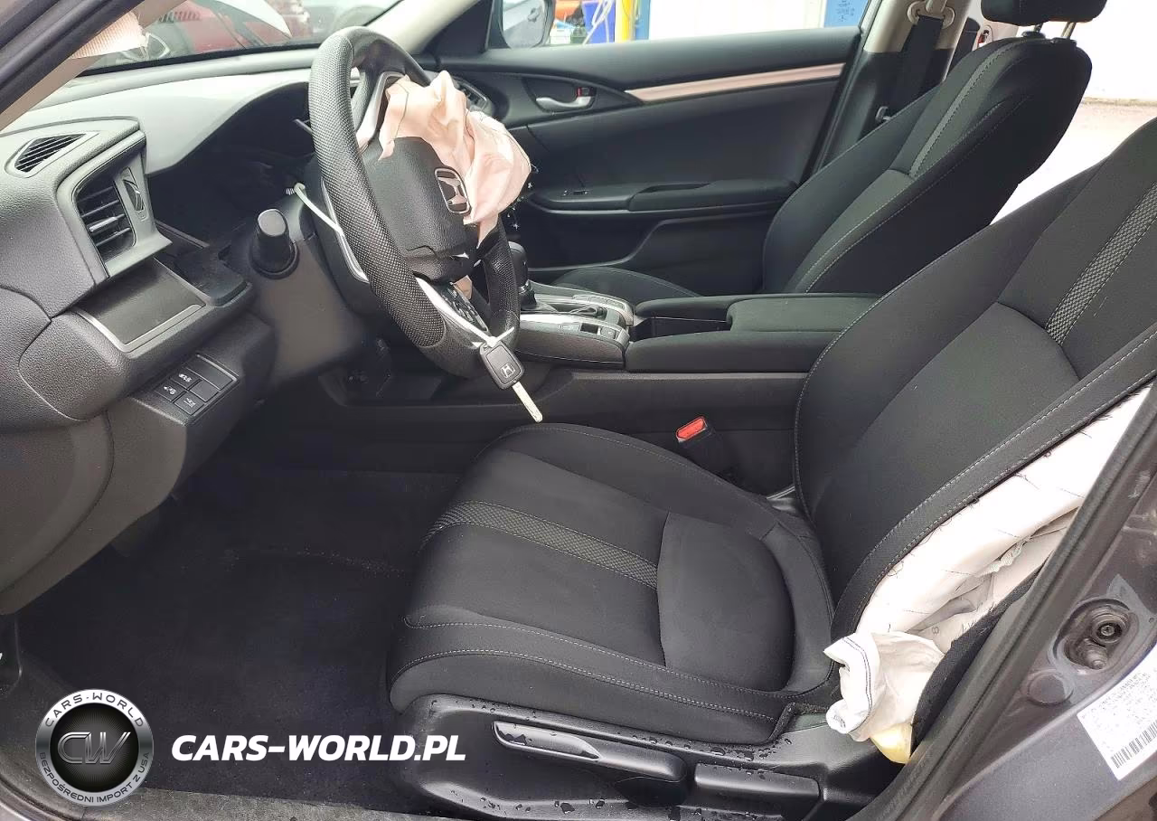 2020 Honda Civic Lx VIN:2HGFC2F65LH601785 - 7