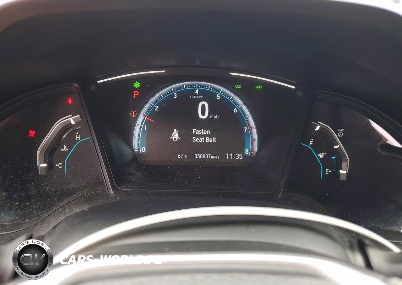 2020 Honda Civic Lx VIN:2HGFC2F65LH601785 - 9