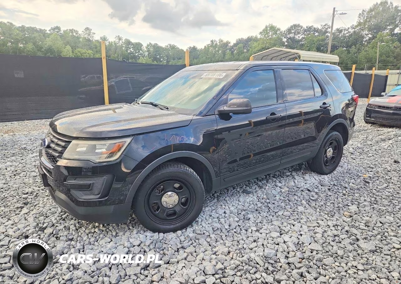 2017 Ford Explorer Police Interceptor VIN:1FM5K8AR9HGA36490 - 1