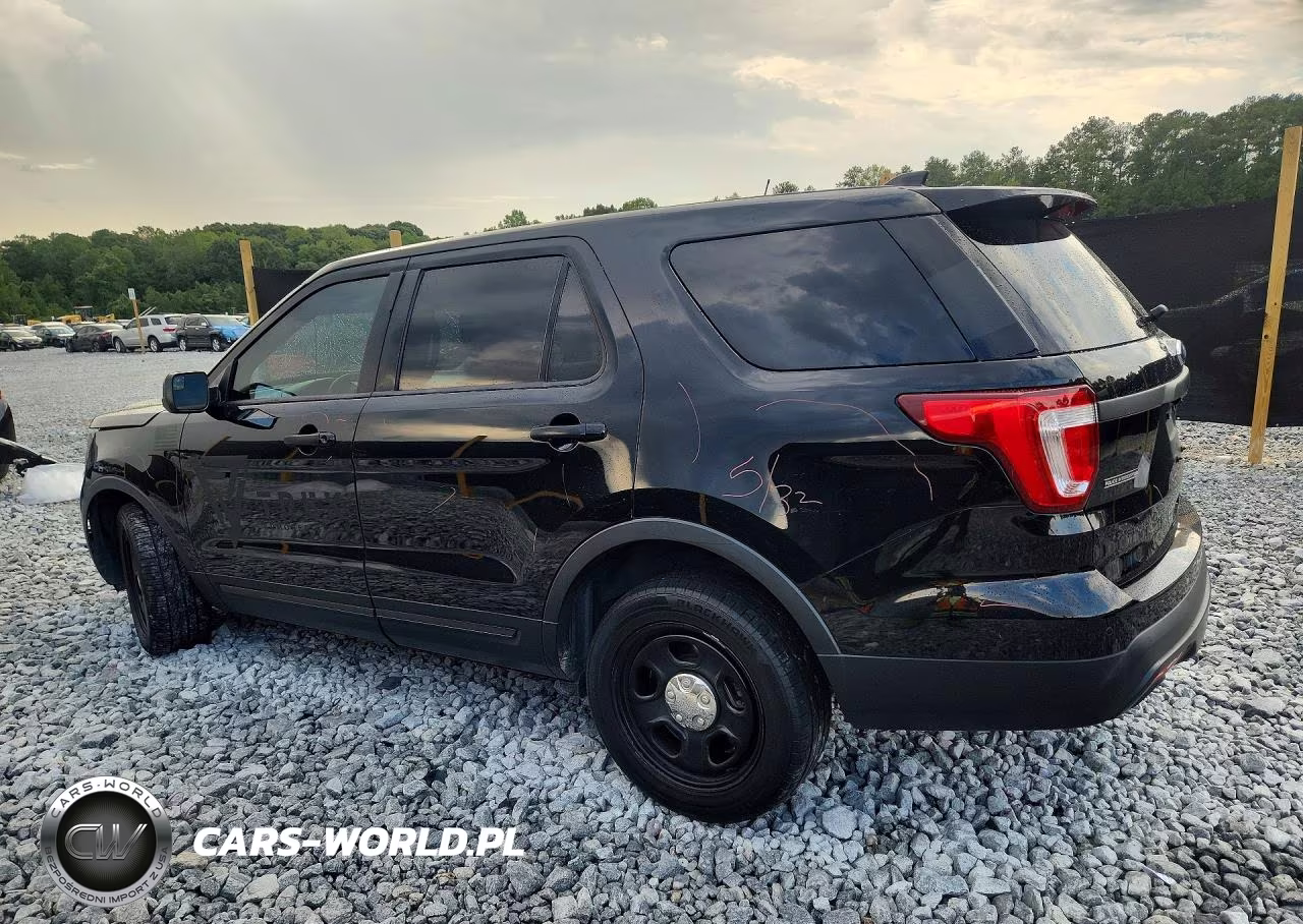 2017 Ford Explorer Police Interceptor VIN:1FM5K8AR9HGA36490 - 2