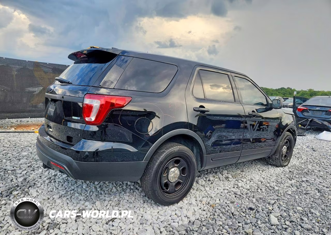 2017 Ford Explorer Police Interceptor VIN:1FM5K8AR9HGA36490 - 3