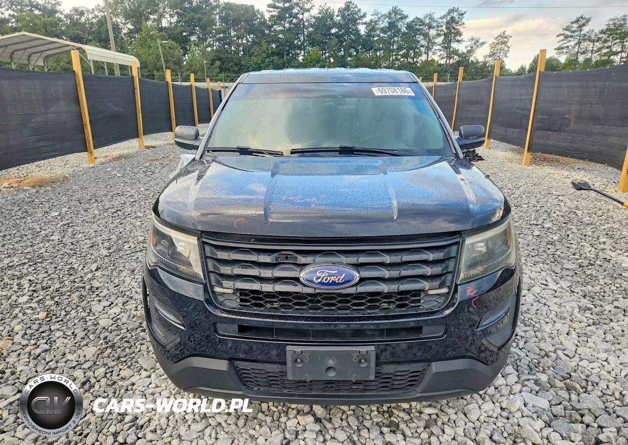 2017 Ford Explorer Police Interceptor VIN:1FM5K8AR9HGA36490 - 5