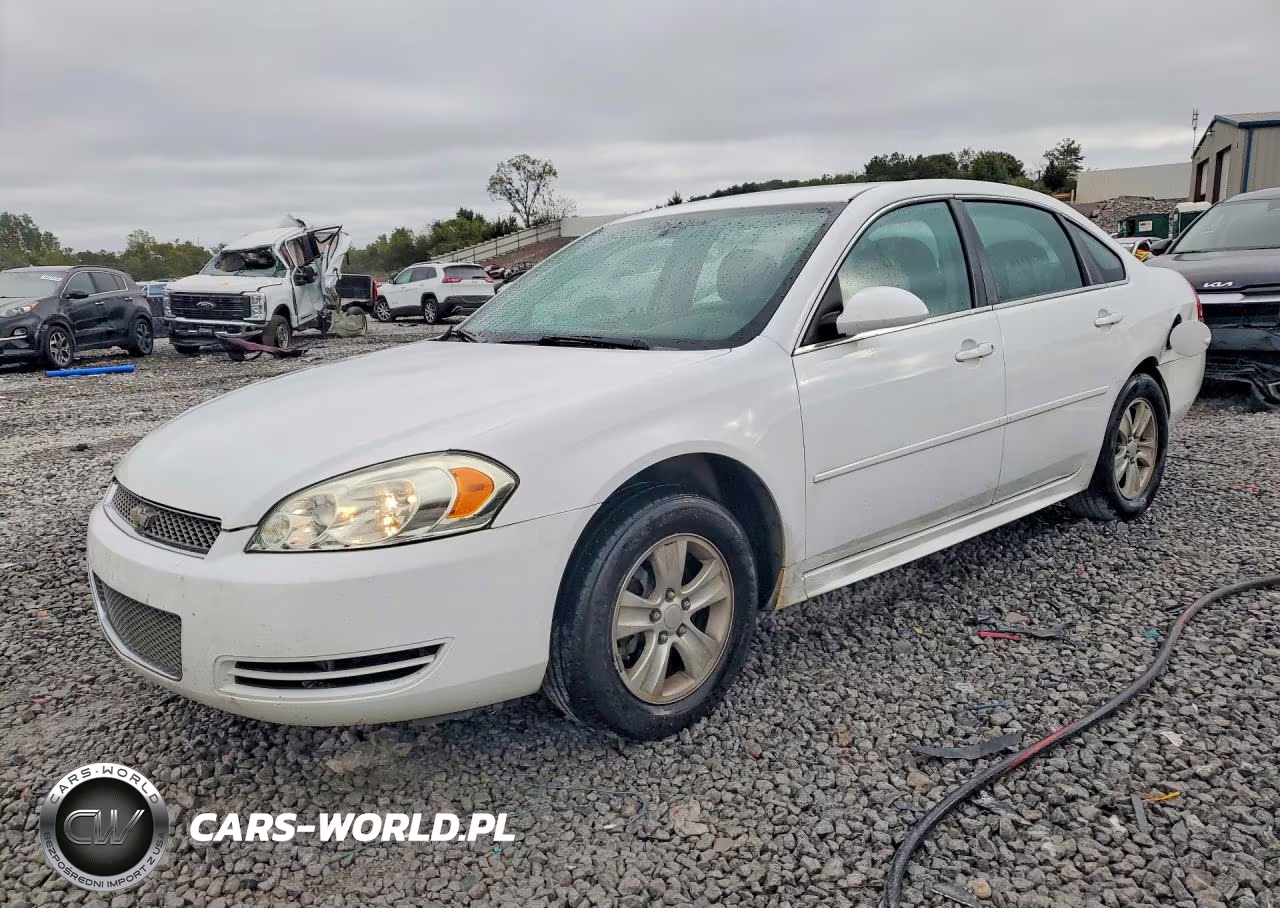 2012 Chevrolet Impala Ls VIN:2G1WF5E38C1189040 - 1