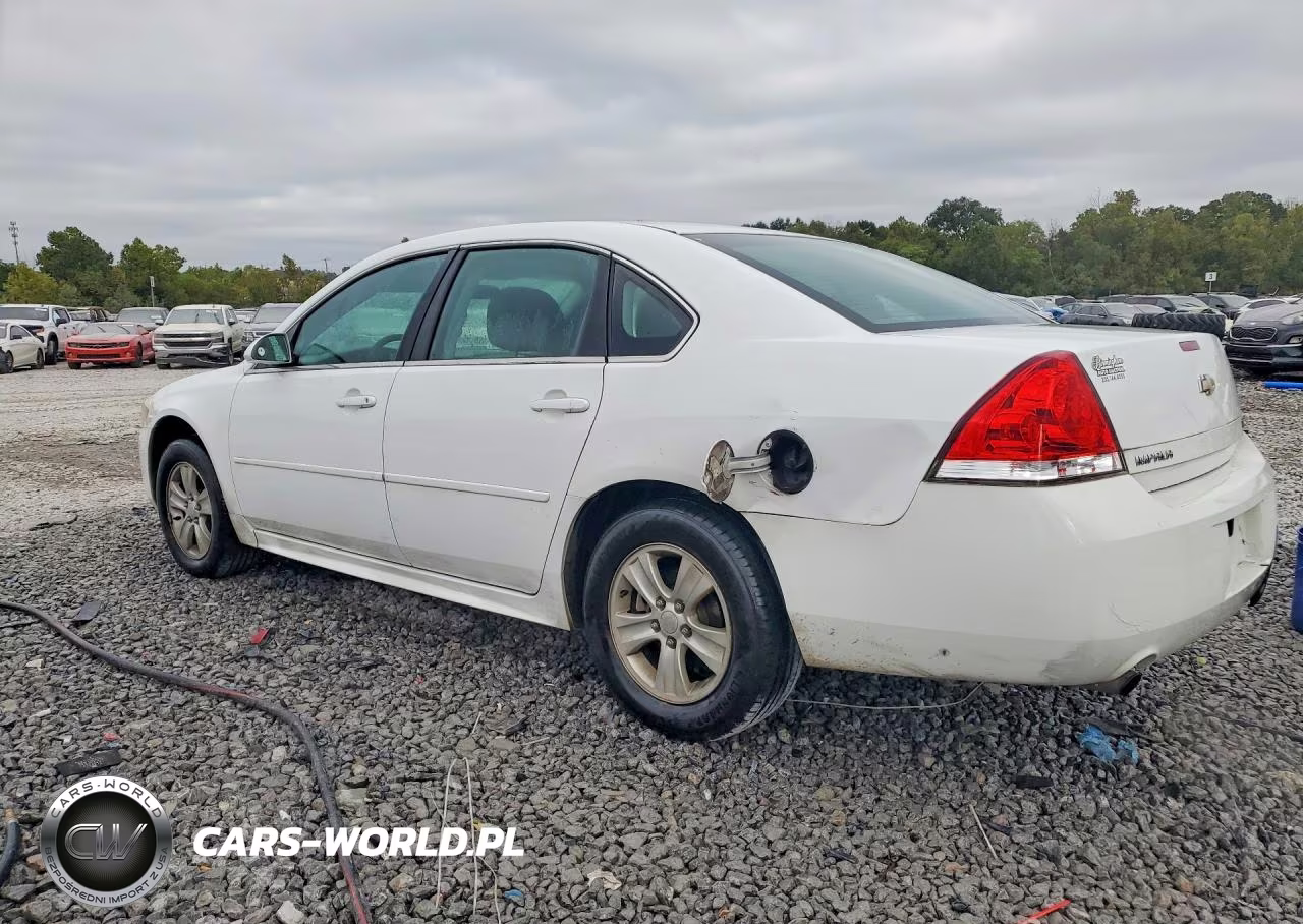 2012 Chevrolet Impala Ls VIN:2G1WF5E38C1189040 - 2