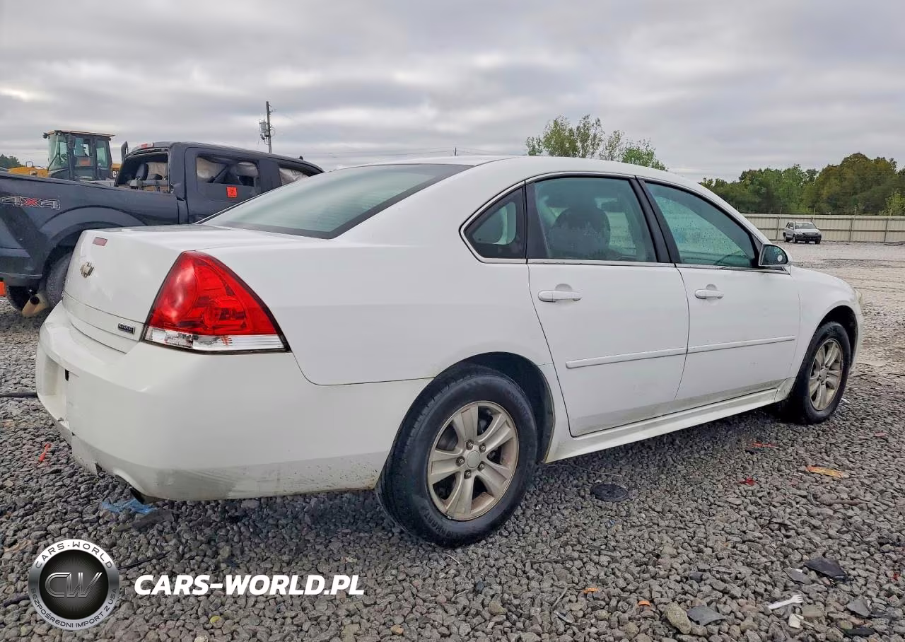 2012 Chevrolet Impala Ls VIN:2G1WF5E38C1189040 - 3