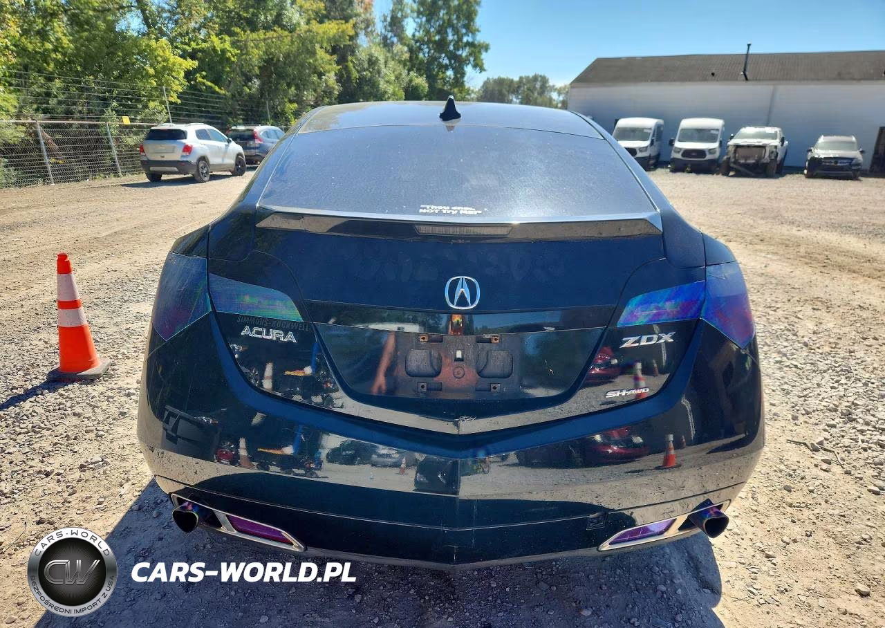 2011 Acura Zdx Advance VIN:2HNYB1H62BH500326 - 6