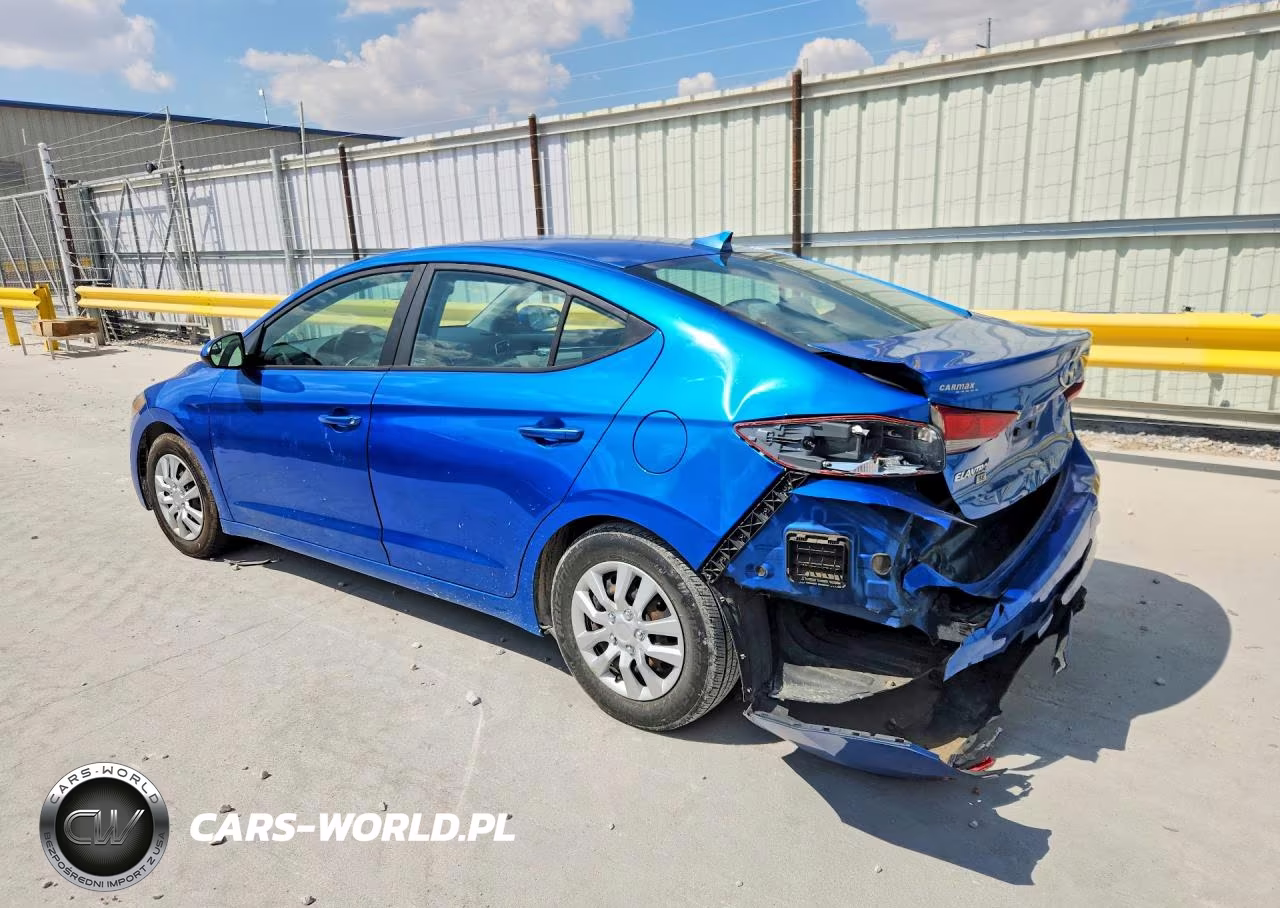 2017 Hyundai Elantra Se VIN:KMHD74LF8HU109231 - 2