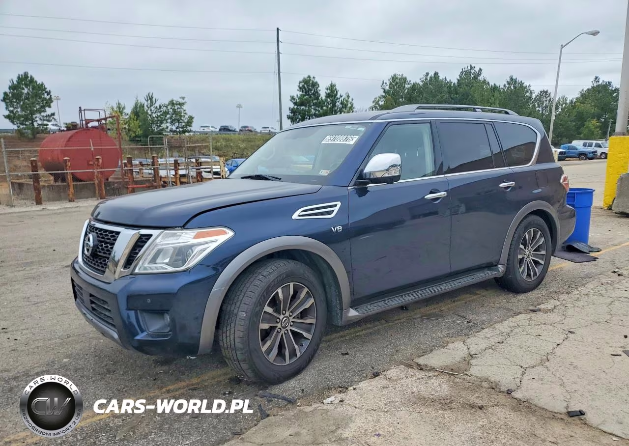 2020 Nissan Armada Sl VIN:JN8AY2NC0LX517732 - 1