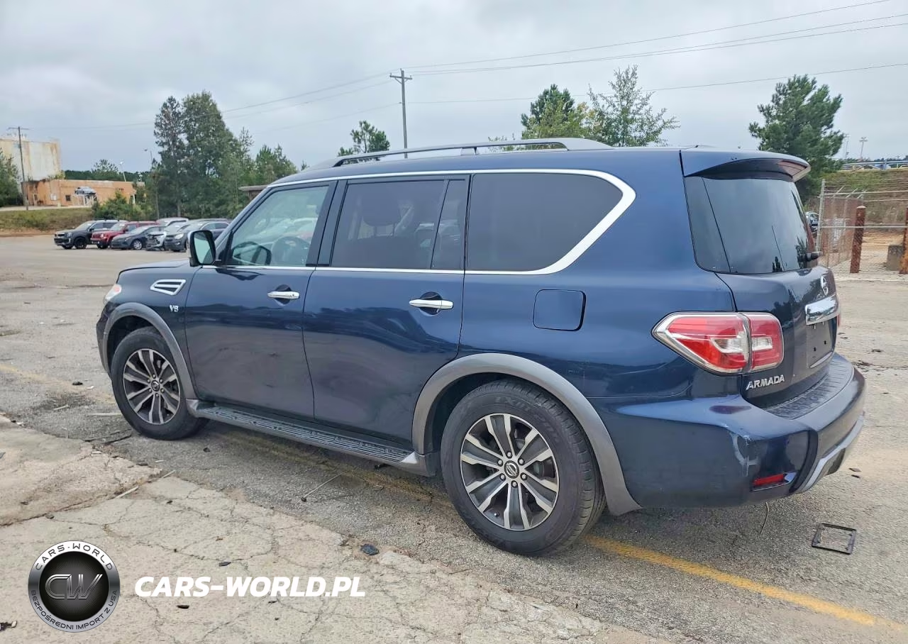 2020 Nissan Armada Sl VIN:JN8AY2NC0LX517732 - 2