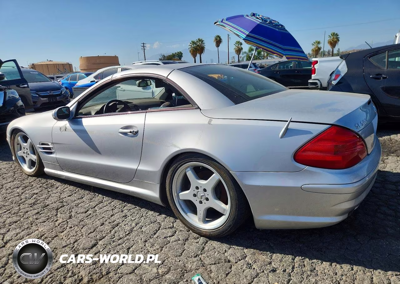 2003 Mercedes-Benz Sl 500R VIN:WDBSK75F43F022043 - 2