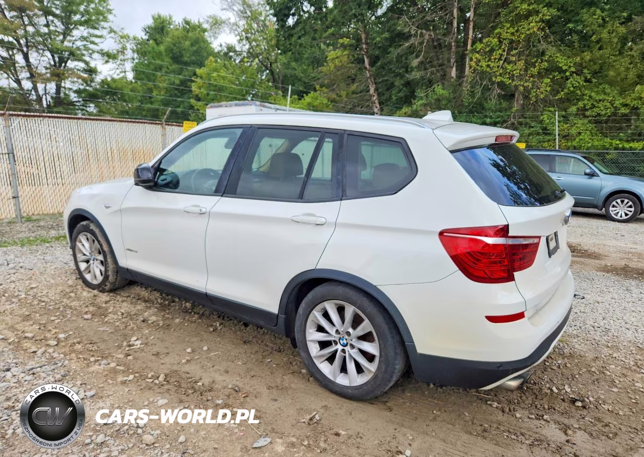 2015 BMW X3 xDrive28I VIN:5UXWX9C52F0D49835 - 2
