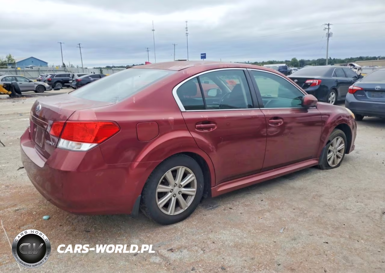 2011 Subaru Legacy 2.5I Premium VIN:4S3BMCG61B3265181 - 3
