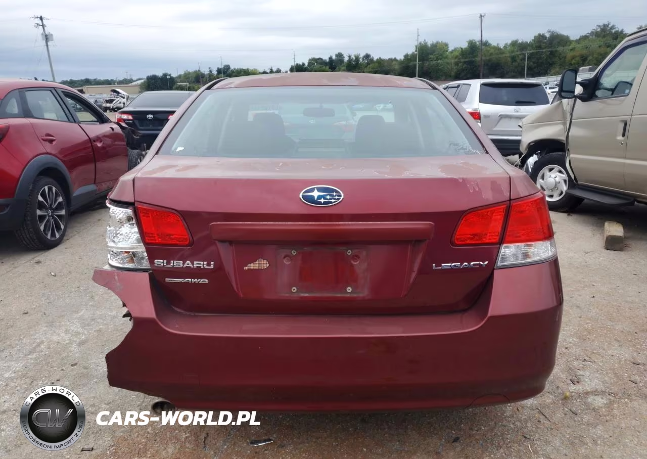 2011 Subaru Legacy 2.5I Premium VIN:4S3BMCG61B3265181 - 6
