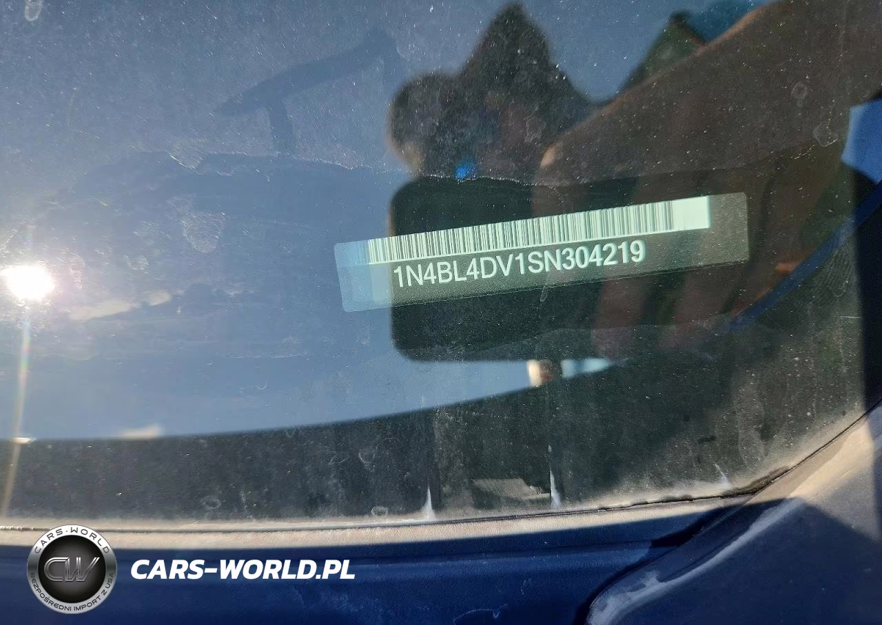 2025 Nissan Altima Sv VIN:1N4BL4DV1SN304219 - 12