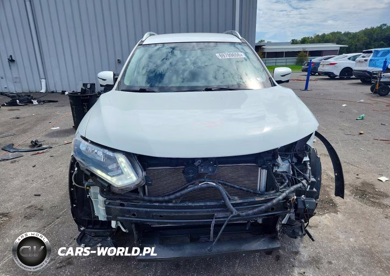 2017 Nissan Rogue Sv VIN:KNMAT2MV7HP532068 - 5