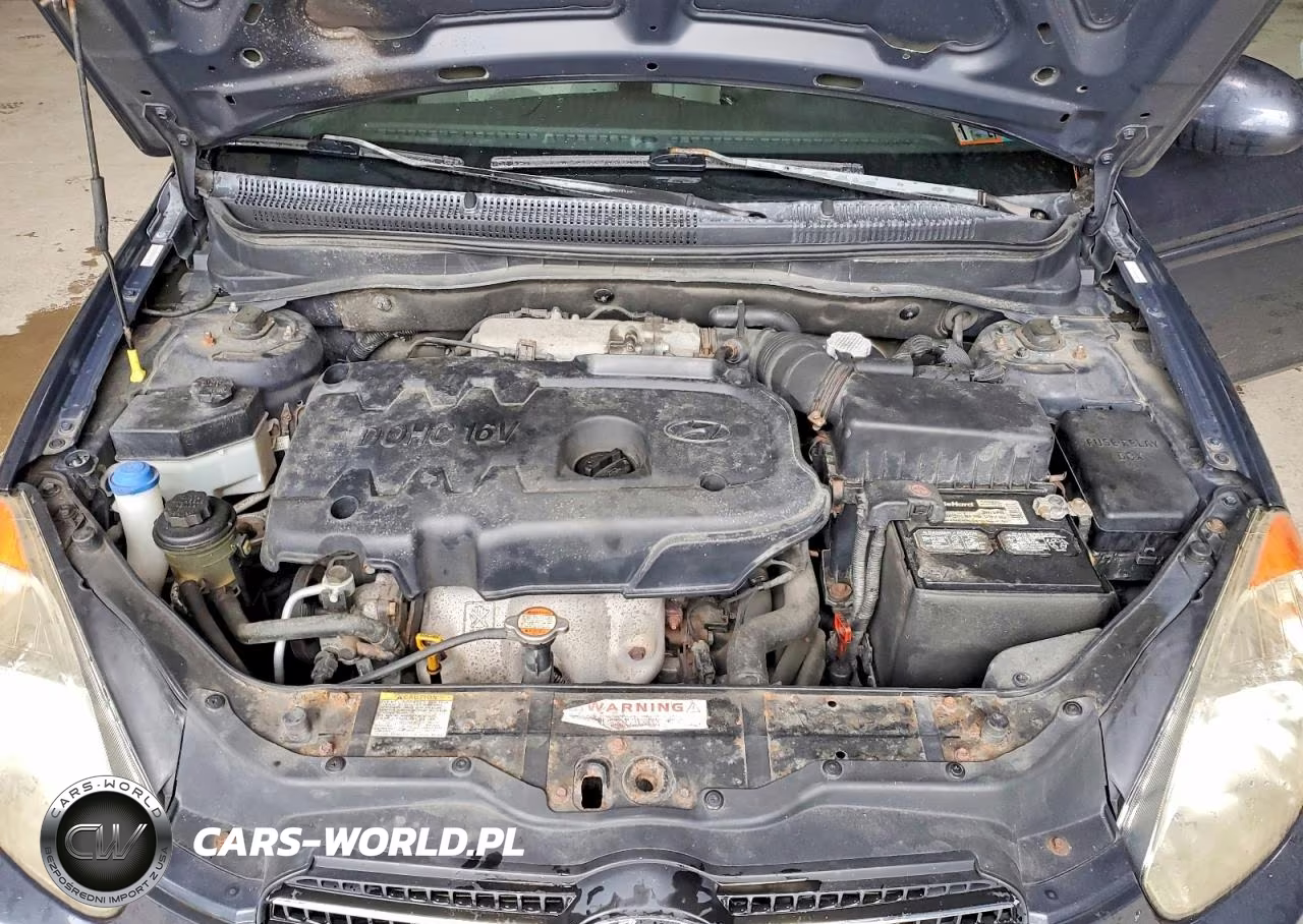 2008 Hyundai Accent Gls VIN:KMHCN46C68U195979 - 11