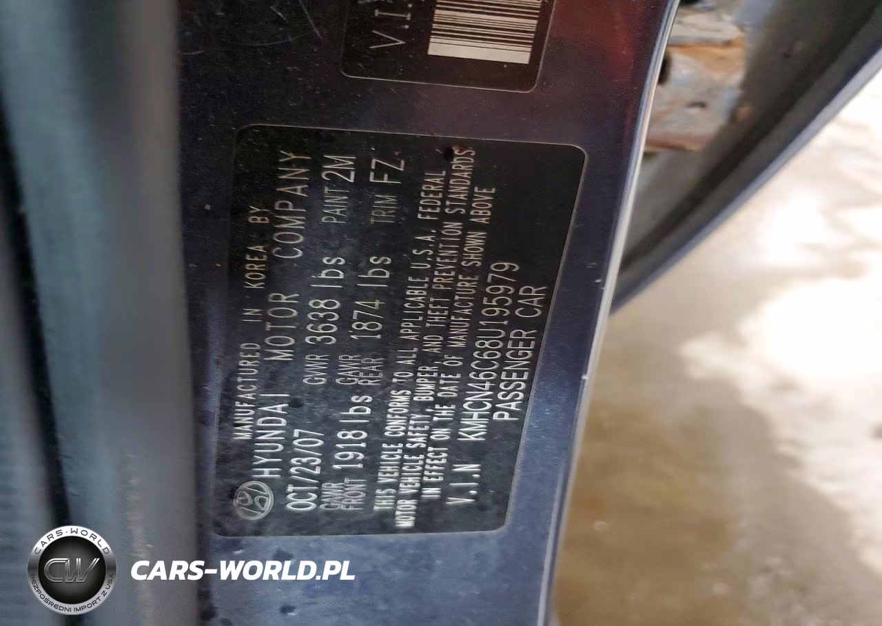 2008 Hyundai Accent Gls VIN:KMHCN46C68U195979 - 12