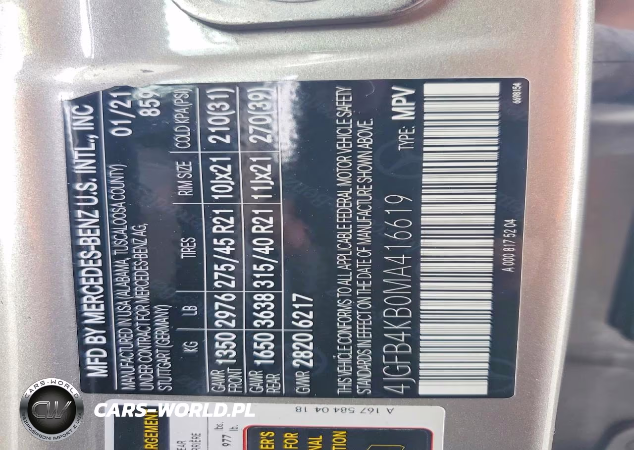 2021 Mercedes-Benz Gle 350 4Matic VIN:4JGFB4KB0MA416619 - 13