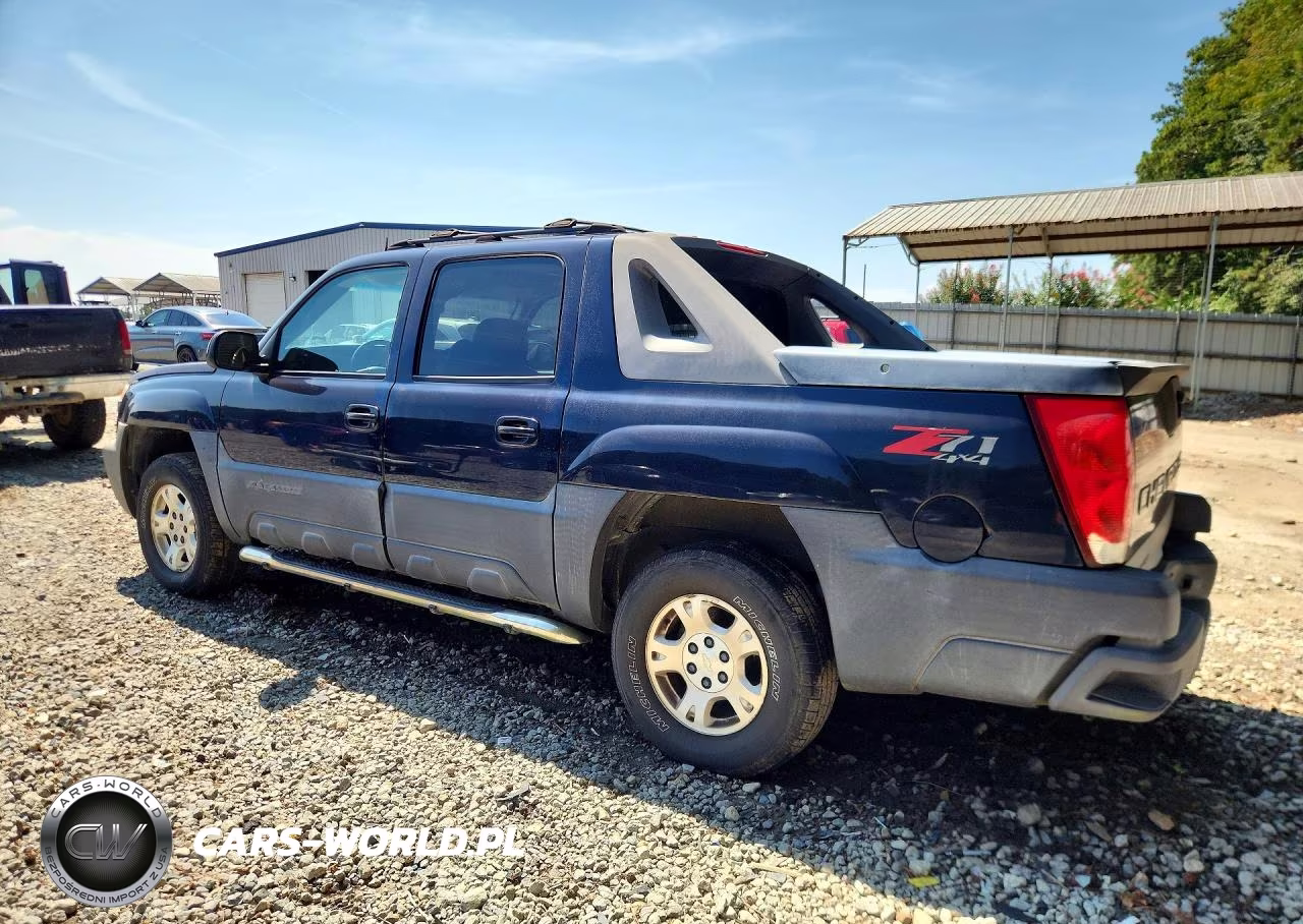 2004 Chevrolet Avalanche K1500 VIN:3GNEK12T44G168228 - 2