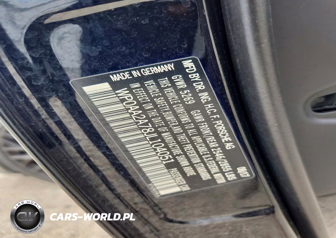 2018 Porsche Panamera 4 VIN:WP0AA2A78JL104051 - 12