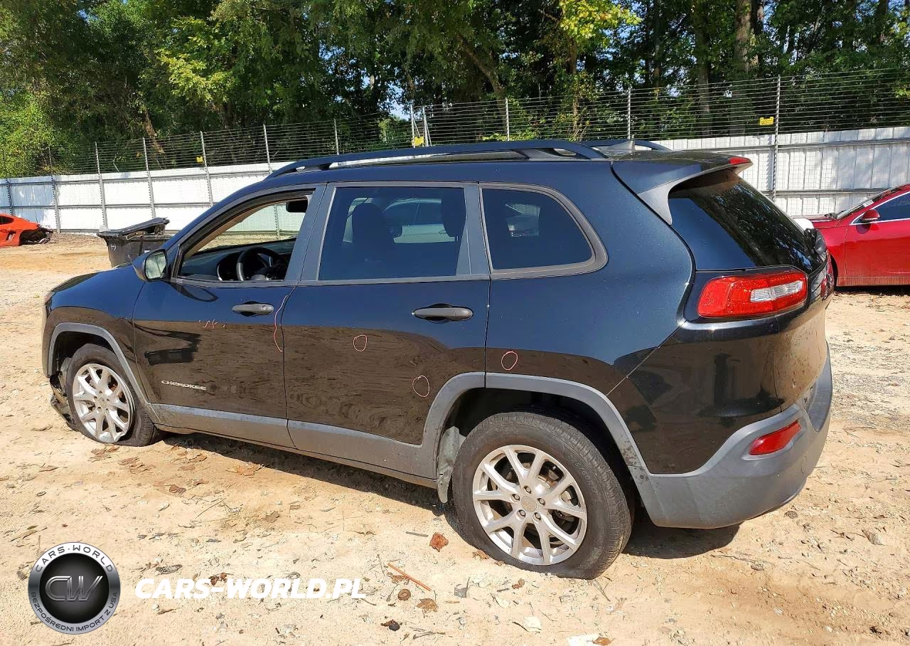2016 Jeep Cherokee Sport VIN:1C4PJLAB8GW189808 - 2