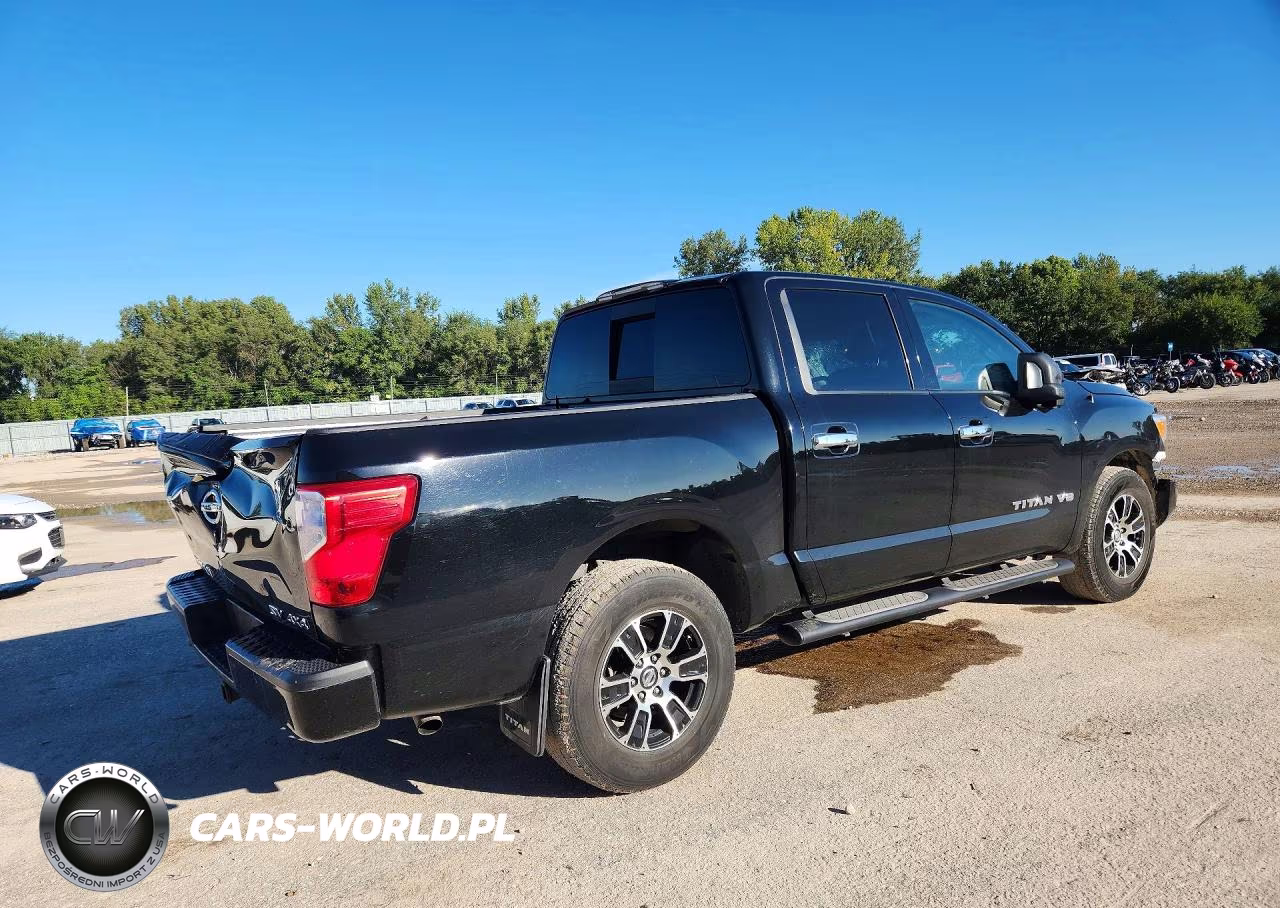 2020 Nissan Titan Sv VIN:1N6AA1ED1LN500921 - 3