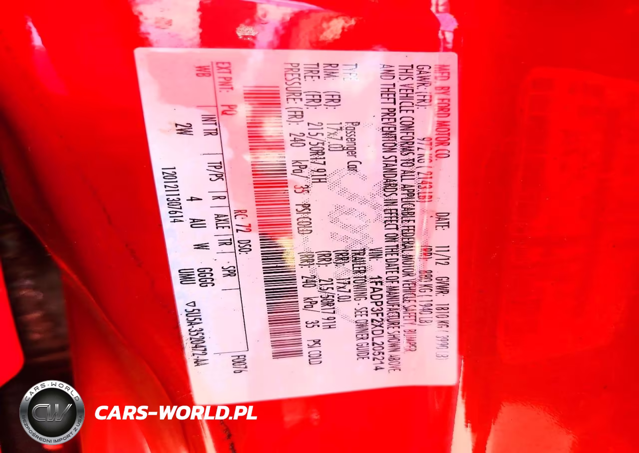 2013 Ford Focus Se VIN:1FADP3F2XDL205214 - 12