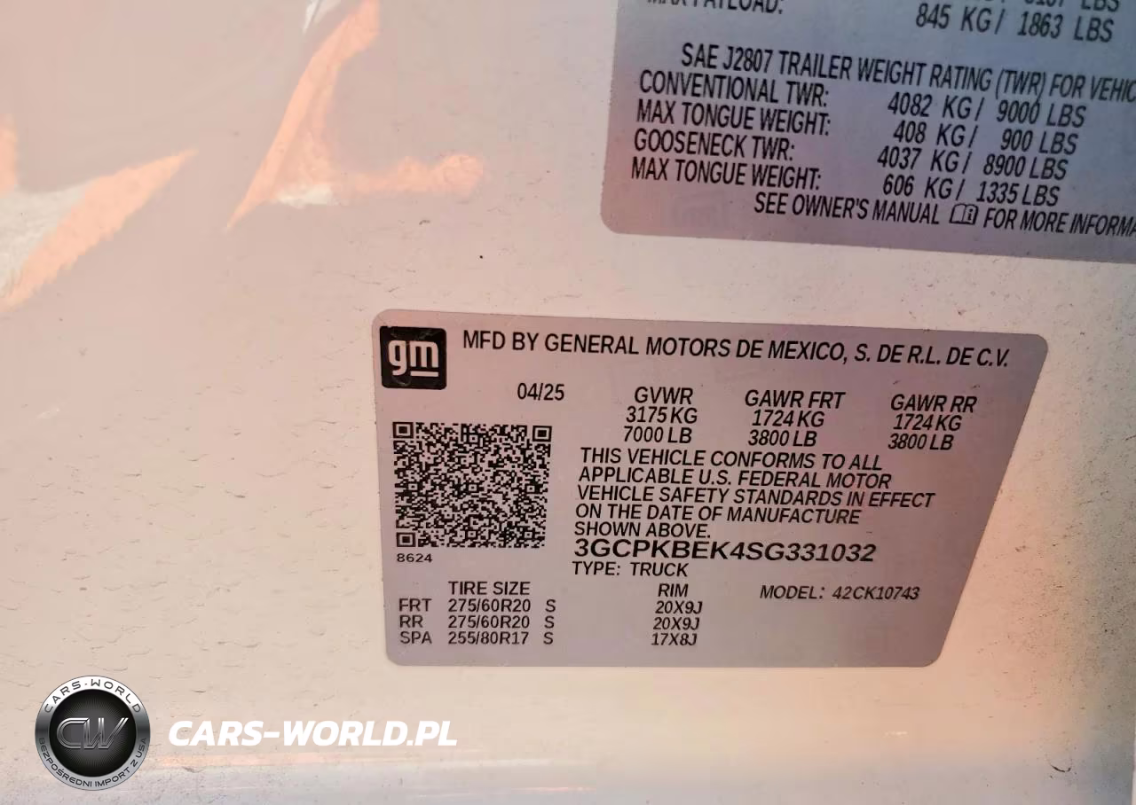 2025 Chevrolet Silverado K1500 Custom VIN:3GCPKBEK4SG331032 - 13