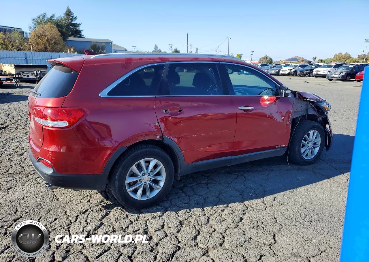 2017 Kia Sorento Lx V6 VIN:5XYPGDA54HG276845 - 3