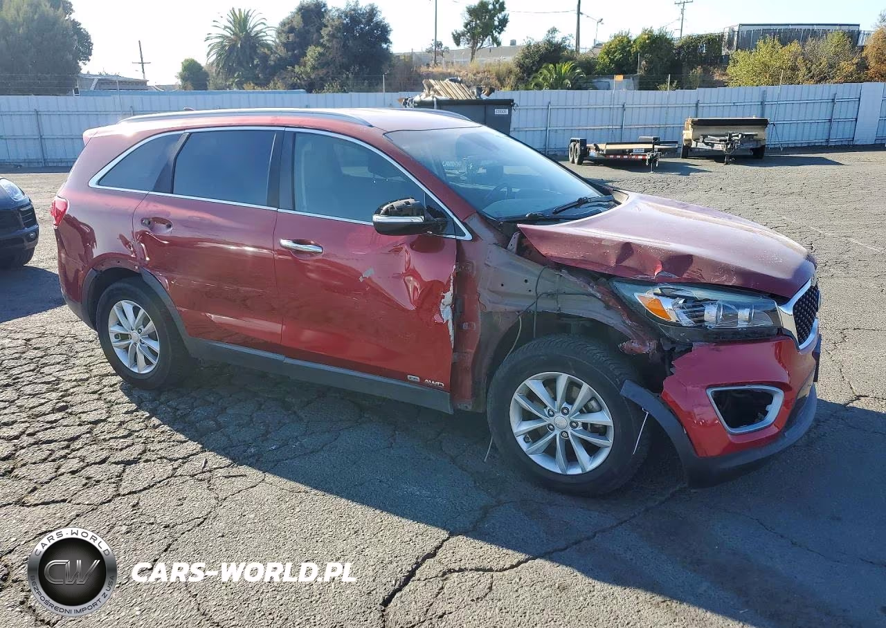 2017 Kia Sorento Lx V6 VIN:5XYPGDA54HG276845 - 4