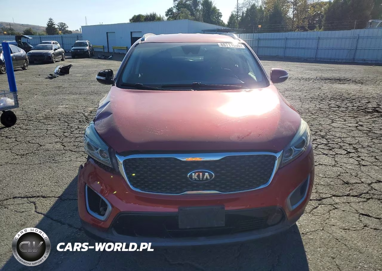 2017 Kia Sorento Lx V6 VIN:5XYPGDA54HG276845 - 5