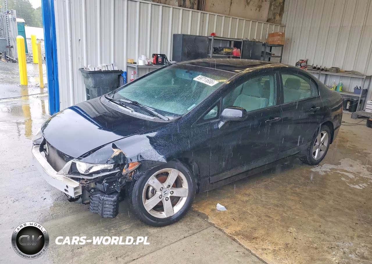 2008 Honda Civic Ex VIN:1HGFA16818L095075 - 1